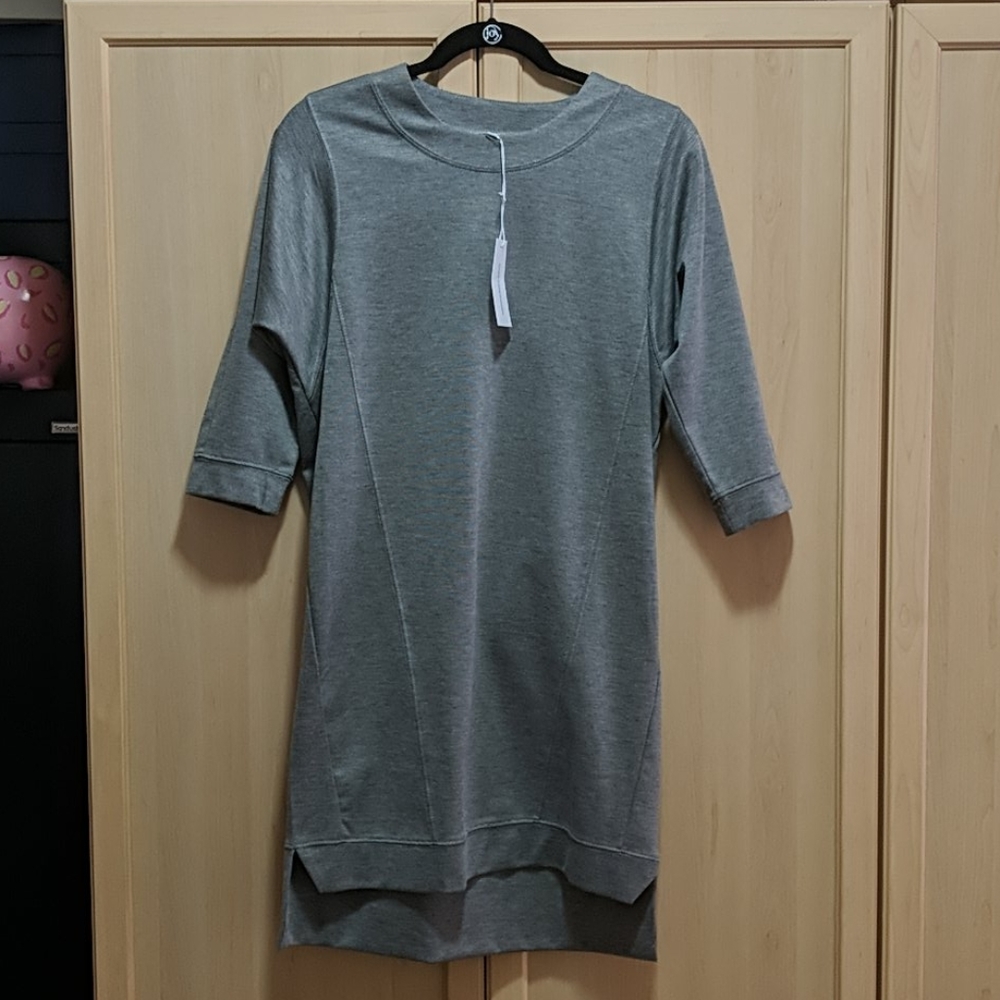 Modern minimalist sweater dress